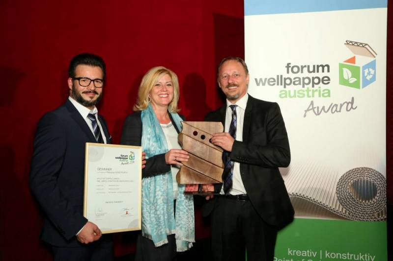 Praemierung Wellpapp eAustria Award